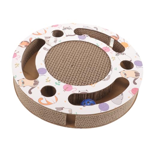 Angoily Katzenkratzbrett Verschleißfestes Haustierspielzeug Katzen-krallenspielzeug Klein Kompakt Verhindert Kratzer 1 Stück Katzen-Track-Glocke Angoily Katzenkratzbrett Verschleißfestes Haustierspielzeug Katzen-krallenspielzeug Klein Kompakt Verhindert Kratzer 1 Stück Katzen-Track-Glocke von Angoily