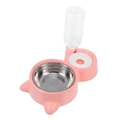 Angoily 1stück Katzenohr-förmiger Futter Und Wasserspender Für Haustiere Automatischer Futternapf Edelstahl rutschfest Für Katzen Und Kleine Hunde Angoily 1stück Katzenohr-förmiger Futter Und Wasserspender Für Haustiere Automatischer Futternapf Edelstahl rutschfest Für Katzen Und Kleine Hunde von Angoily