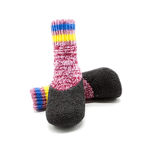 Angoily wasserdichte Socken 2 Paar Sockenschuhe rutschfest Geschenk von Angoily