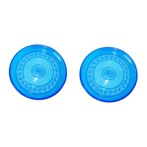 Angoily 2 Stück Hundetrainingsspielzeug Haustier-Fliegende Scheibe 18 cm Interessantes Hundespielzeug Bequemes Material Leicht Zu Tragen Angoily 2 Stück Hundetrainingsspielzeug Haustier-Fliegende Scheibe 18 cm Interessantes Hundespielzeug Bequemes Material Leicht Zu Tragen von Angoily