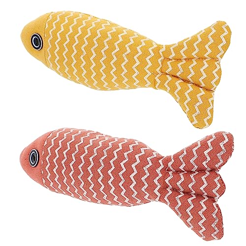 Angoily Interaktives Katzenspielzeug in Fischform Katzenspielzeug Teaser Kätzchen Spielzeug Für Die Übung Von Haustieren Angoily Interaktives Katzenspielzeug in Fischform Katzenspielzeug Teaser Kätzchen Spielzeug Für Die Übung Von Haustieren von Angoily