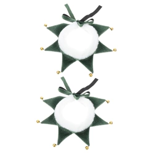 Angoily 2 STK Weihnachtsschal für Haustiere Glocken für Hundehalsbänder kleine Hunde-Outfits weihnachtsdeko Winterweihnachtsschal Haustier weihnachtsversorgung der Hund Halsband Zubehör Angoily 2 STK Weihnachtsschal für Haustiere Glocken für Hundehalsbänder kleine Hunde-Outfits weihnachtsdeko Winterweihnachtsschal Haustier weihnachtsversorgung der Hund Halsband Zubehör von Angoily