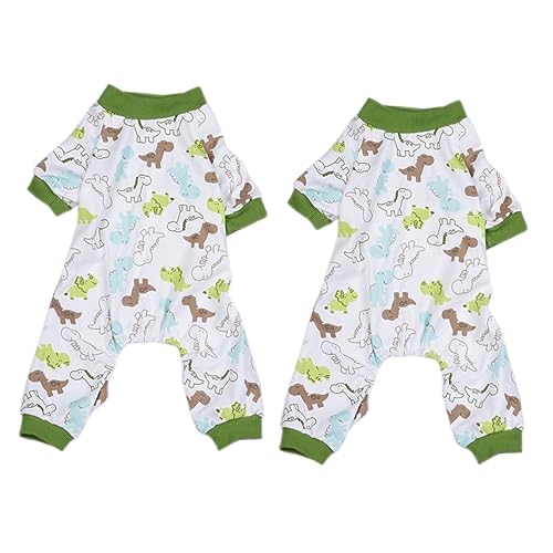 Angoily 2 STK Bequeme Pyjamas Hund Baumwolltuch Gestrickte Hausbekleidung Süße Hauskleidung Party-hundetuch Schlafanzug Für änner Nachthemd Gemütlich Hundekleidung Angoily 2 STK Bequeme Pyjamas Hund Baumwolltuch Gestrickte Hausbekleidung Süße Hauskleidung Party-hundetuch Schlafanzug Für änner Nachthemd Gemütlich Hundekleidung von Angoily