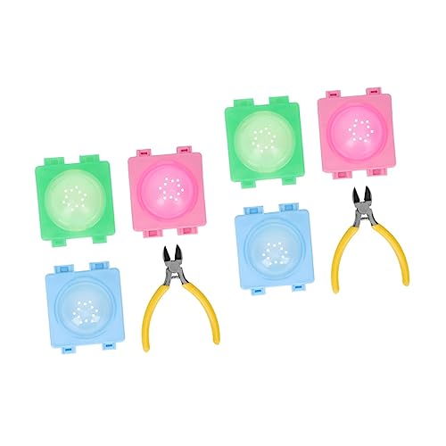 Angoily 2 Sets Hamster Kunststoff Rohr Stopper Käfig Stopper Externe Für Hamster Rohr Ende von Angoily