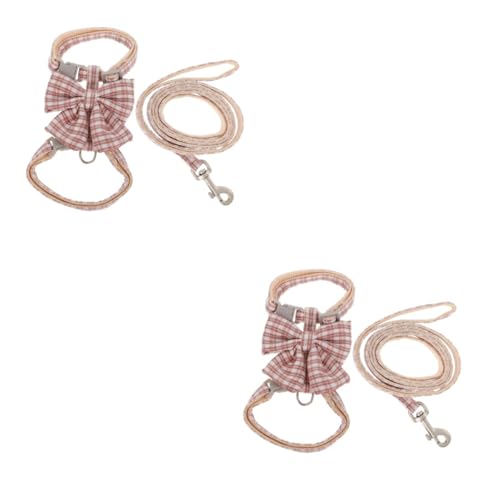 Angoily 2 Sätze Katzenleine pet Supplies haustierbedarf Katzen Outdoor-Gehgeschirr Zugseil für Katzen einstellbar Westengürtel Haustier Katze Gurt Katzengeschirr Polyester Angoily 2 Sätze Katzenleine pet Supplies haustierbedarf Katzen Outdoor-Gehgeschirr Zugseil für Katzen einstellbar Westengürtel Haustier Katze Gurt Katzengeschirr Polyester von Angoily