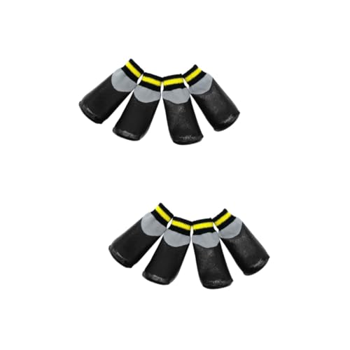 Angoily 2 Sets Schutzschuhe Für Hunde Leggings Schuhe Für Hunde – Socken Größe 7/Set Für Haustierhunde Angoily 2 Sets Schutzschuhe Für Hunde Leggings Schuhe Für Hunde – Socken Größe 7/Set Für Haustierhunde von Angoily
