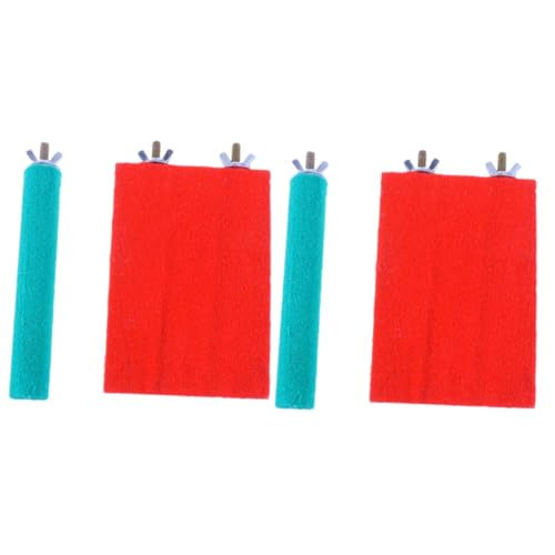 Angoily 2 Sets Vogel Papagei Plattform Natürliche Holz Stehen Spielzeug Sandähnlichen Stick Für Käfig Zubehör Angoily 2 Sets Vogel Papagei Plattform Natürliche Holz Stehen Spielzeug Sandähnlichen Stick Für Käfig Zubehör von Angoily