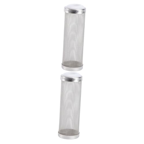 Angoily 2 Stücke 12mm Mesh Tasche Media Edelstahl Abdeckung Fisch Tank Schwamm Pads Schutz Für System Angoily 2 Stücke 12mm Mesh Tasche Media Edelstahl Abdeckung Fisch Tank Schwamm Pads Schutz Für System von Angoily
