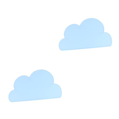 Angoily 2 Stücke Haustier Matte Wolke Haustier Matten Für Lebensmittel Schalen Food Grade Silikon Hund Schüssel Tischset Pet Matte Angoily 2 Stücke Haustier Matte Wolke Haustier Matten Für Lebensmittel Schalen Food Grade Silikon Hund Schüssel Tischset Pet Matte von Angoily