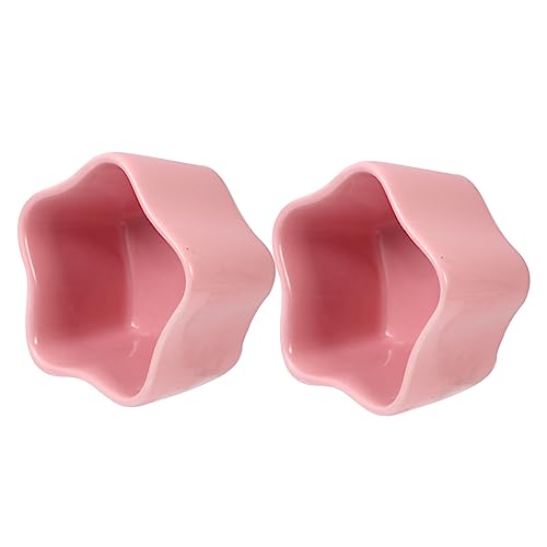 Angoily 2stücke Keramischer Futternapf Für Kleine Haustiere Anti- Design Für Hamster Futter Und Wassernapf Langlebig Und rutschfest Geeignet Für Trocken Und Nassfutter Stern-Design Angoily 2stücke Keramischer Futternapf Für Kleine Haustiere Anti- Design Für Hamster Futter Und Wassernapf Langlebig Und rutschfest Geeignet Für Trocken Und Nassfutter Stern-Design von Angoily