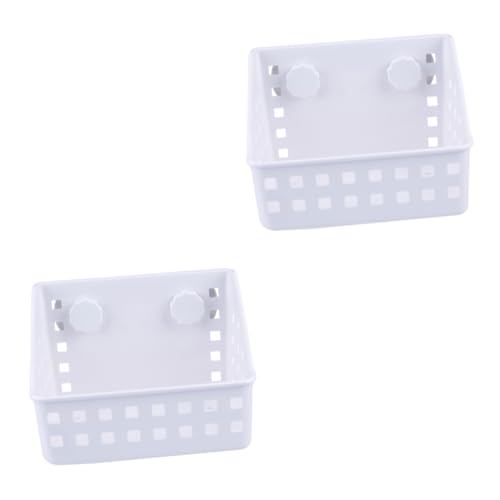 Angoily 2 Stücke Kunststoff Krippe Rack Haustier Gras für Feeder Meerschweinchen Chinchilla Feeder Box Angoily 2 Stücke Kunststoff Krippe Rack Haustier Gras für Feeder Meerschweinchen Chinchilla Feeder Box von Angoily