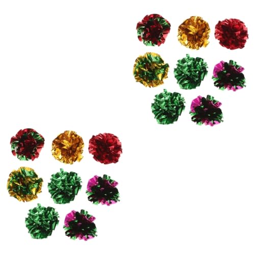 Angoily 20 STK Katzenring Papierball Spitzenball Kauspielzeug Interaktives Katzenspielzeug Spielzeuge Knisterbälle für Katze Ballspielzeug für Katzen die Katze Rasselkugel Spielzeugball Angoily 20 STK Katzenring Papierball Spitzenball Kauspielzeug Interaktives Katzenspielzeug Spielzeuge Knisterbälle für Katze Ballspielzeug für Katzen die Katze Rasselkugel Spielzeugball von Angoily