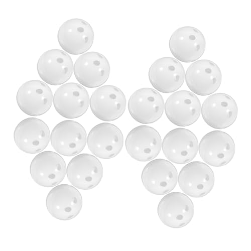 Angoily 20 Stück Soundglockenspielzeug Geräuschemacher Hundespielzeugquietscher Quietscher für Quietscher ersatz Ersatz-Quietscher für Hundespielzeug Plastik Weiß von Angoily
