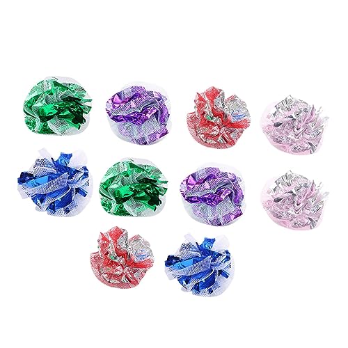 Angoily 20st Katzenring Papierball Spitzenball Knisterbälle Kätzchen Spielzeug Metallische Katze Katzenkratzer Die Katze Produkt Katzenbälle Katzenübung Haustier Plastik Katzenspielzeug Angoily 20st Katzenring Papierball Spitzenball Knisterbälle Kätzchen Spielzeug Metallische Katze Katzenkratzer Die Katze Produkt Katzenbälle Katzenübung Haustier Plastik Katzenspielzeug von Angoily