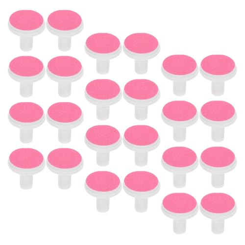 Angoily elektrische Nagelfeile Baby-Ersatzpads: 24 Stück Baby-Nagelfeile elektrische Ersatz, gefrostete Baby-Nagelknipserklingen, geeignet für 1-6 Monate Baby von Angoily