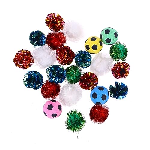 Angoily 24St Kitten Spielzeug Katzen Spielzeug Katzenspielzeug aus Metall Spielzeug für Haustiere Spielzeuge Katzenspielzeugbälle Crinkle-Bälle für Katzen singen Film Angoily 24St Kitten Spielzeug Katzen Spielzeug Katzenspielzeug aus Metall Spielzeug für Haustiere Spielzeuge Katzenspielzeugbälle Crinkle-Bälle für Katzen singen Film von Angoily