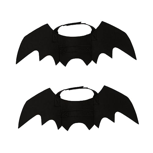Angoily 2st Verdrahtetes Halloween-Band Kleiner Hund Fledermaus Verwandlung Kleid Hund Haustier Tuch Kleidung Für Kleine Halloween-Cosplay-Fledermaus Hundemäntel Französischer Angoily 2st Verdrahtetes Halloween-Band Kleiner Hund Fledermaus Verwandlung Kleid Hund Haustier Tuch Kleidung Für Kleine Halloween-Cosplay-Fledermaus Hundemäntel Französischer von Angoily