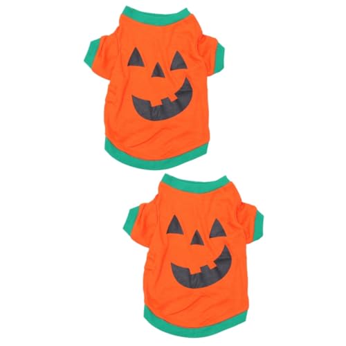 Angoily 2St Käfigbecher für Hühner Flügel Kostüm Welpe orangefarbenes Kostüm Tierhemden Kleid Bluse Kleider Kleidung Halloween-Haustierkostüm Spinne Kürbis Halsband Shirt Angoily 2St Käfigbecher für Hühner Flügel Kostüm Welpe orangefarbenes Kostüm Tierhemden Kleid Bluse Kleider Kleidung Halloween-Haustierkostüm Spinne Kürbis Halsband Shirt von Angoily