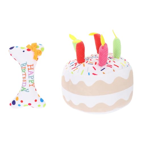 Angoily 2 Stücke Leckerli Spielzeug für Hunde Hund Geburtstag Party Dekorationen Kauen Spielzeug Angoily 2 Stücke Leckerli Spielzeug für Hunde Hund Geburtstag Party Dekorationen Kauen Spielzeug von Angoily