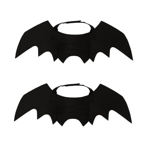 Angoily 2St Katze Halloween Fledermaus Cosplay Kostü Fledermausflügel für Haustiere Katzenfledermaus-Outfit welpen zubehör Kleider Hunde-Outfit Hundekleidung die Katze Verwandlungs-Outfit Angoily 2St Katze Halloween Fledermaus Cosplay Kostü Fledermausflügel für Haustiere Katzenfledermaus-Outfit welpen zubehör Kleider Hunde-Outfit Hundekleidung die Katze Verwandlungs-Outfit von Angoily