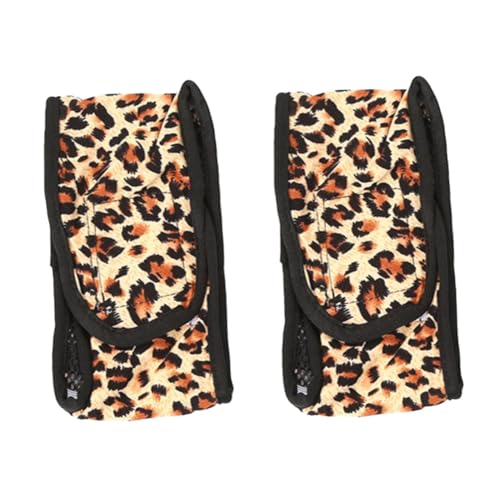 Angoily 2stücke Cotton Dog Pants Für Hunde Wiederverwendbare Waschbare Physiologische Unterwäsche Für Weibliche Haustiere Leopard Sanitäre Windeln Für Welpen Und Katzen von Angoily
