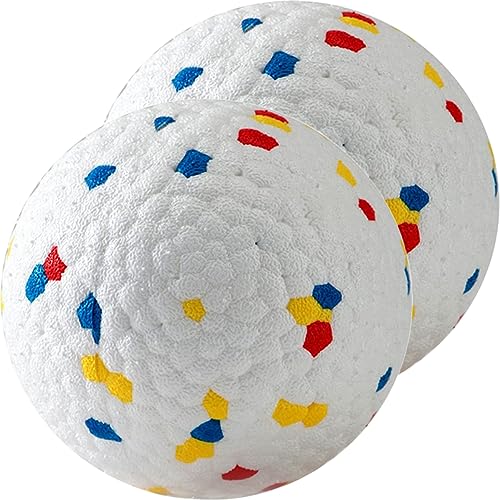 Angoily 2St Hüpfender Ball kauen zahnspielzeug Beißball für Welpen im Innenbereich Indoor-Spielset Spielzeuge Hundespielzeug Welpenbälle Backenzahn Hundeball Bissfester Ball e-TPU-Material von Angoily