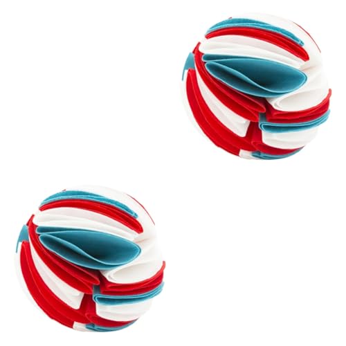 Angoily Lieferungen 2st Hundeschnüffelball Spielen Leckerli-Ball Für Hunde Spielzeug Für Hundefutter Hunde- Anwesendes Haustier Ausgestopft Versteck Spiel Filzstoff Kätzchen Angoily Lieferungen 2st Hundeschnüffelball Spielen Leckerli-Ball Für Hunde Spielzeug Für Hundefutter Hunde- Anwesendes Haustier Ausgestopft Versteck Spiel Filzstoff Kätzchen von Angoily
