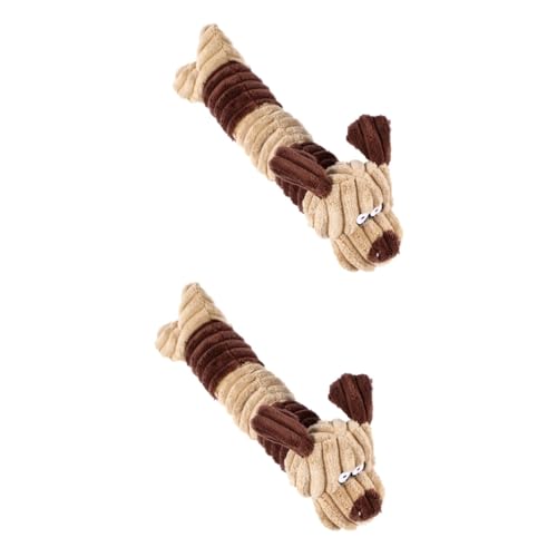 Angoily 2stücke Pet Plush Toys Mit Quietscher Interaktives Kauspielzeug Für Hunde Und Katzen Langlebiges Plüschspielzeug Im Cartoon-Stick-Design Für Training Und Angoily 2stücke Pet Plush Toys Mit Quietscher Interaktives Kauspielzeug Für Hunde Und Katzen Langlebiges Plüschspielzeug Im Cartoon-Stick-Design Für Training Und von Angoily