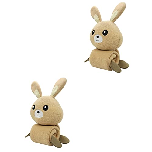 Angoily Hasenspielzeug 2st Schnüffelspielzeug Für Haustiere Hündchen Plüsch Hund Arbeit Kaninchenspielzeug von Angoily