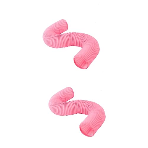 Angoily 2stücke Kreativer Hamster-Tunnel Für Haustiere Pinker Spielzeugtunnel Spielzeug Für Kleine Nager Fördert Bewegung Und Spaß Im Innenbereich von Angoily