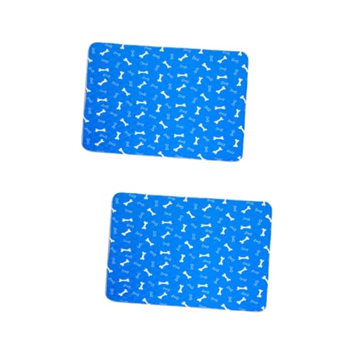 Angoily 2 Stücke Pet Pee Pads Wiederverwendbare Training Pad Für Hunde Komfortable Haut-freundliche Haustier Matte Angoily 2 Stücke Pet Pee Pads Wiederverwendbare Training Pad Für Hunde Komfortable Haut-freundliche Haustier Matte von Angoily
