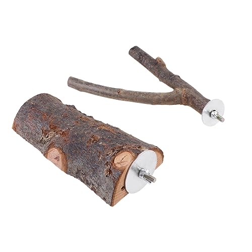 Angoily 2pcs Vogel Papagei Natürliche Holz Stehen Barsch Vogelkäfig Steht Haustier Vogel Spielzeug Sicher Kauen Ruhen Stehen Angoily 2pcs Vogel Papagei Natürliche Holz Stehen Barsch Vogelkäfig Steht Haustier Vogel Spielzeug Sicher Kauen Ruhen Stehen von Angoily