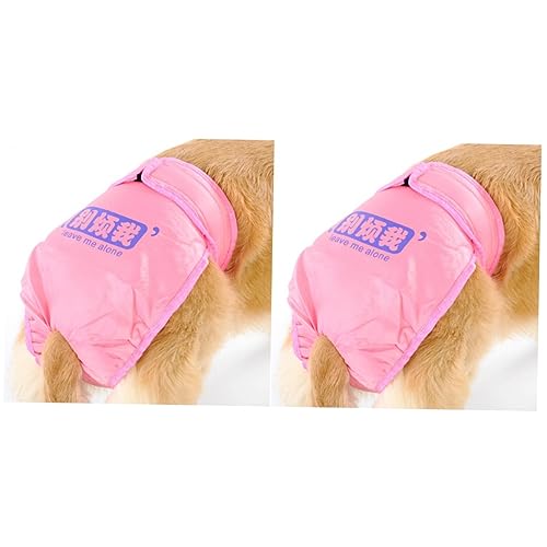 Angoily Welpe 2St hundewindel Hunde windel hundebekleidung Dog Clothes Hündinnenwindeln Hunde Kleidung Unterhosen Hündchen Menstruationshose Haustier-Outfit Physiologische Hosen Höschen Angoily Welpe 2St hundewindel Hunde windel hundebekleidung Dog Clothes Hündinnenwindeln Hunde Kleidung Unterhosen Hündchen Menstruationshose Haustier-Outfit Physiologische Hosen Höschen von Angoily