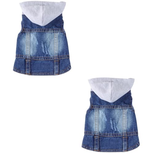 Angoily 2St Hunde-Jeans-Kleidung kleine Hunde-Outfits Vintage-Shirts Hundekleidung Tanktops Muskelshirt Jeansjacke gestrickte ützenkleidung Kleiner Hund Weste Haustierzubehör Weiß Angoily 2St Hunde-Jeans-Kleidung kleine Hunde-Outfits Vintage-Shirts Hundekleidung Tanktops Muskelshirt Jeansjacke gestrickte ützenkleidung Kleiner Hund Weste Haustierzubehör Weiß von Angoily