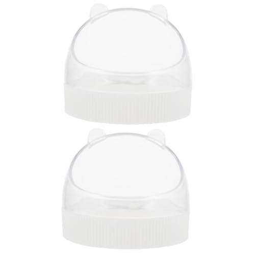 Angoily 2St Futternapf für Kleintiere Hamster Futternapf für Ratten Essen Meerschweinchenschale Kleintierfutter Goldener Bär Kleine Tiere Zubringer Lebensmittel Chinchilla Acryl Weiß Angoily 2St Futternapf für Kleintiere Hamster Futternapf für Ratten Essen Meerschweinchenschale Kleintierfutter Goldener Bär Kleine Tiere Zubringer Lebensmittel Chinchilla Acryl Weiß von Angoily