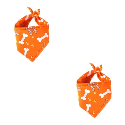 Angoily 2St kleines Katzenhalsband Dreieckstuch für Hunde Halsketten eine Halskette Katze Halskette Hund Halskette Halloween Schal Lätzchen schmücken Angoily 2St kleines Katzenhalsband Dreieckstuch für Hunde Halsketten eine Halskette Katze Halskette Hund Halskette Halloween Schal Lätzchen schmücken von Angoily