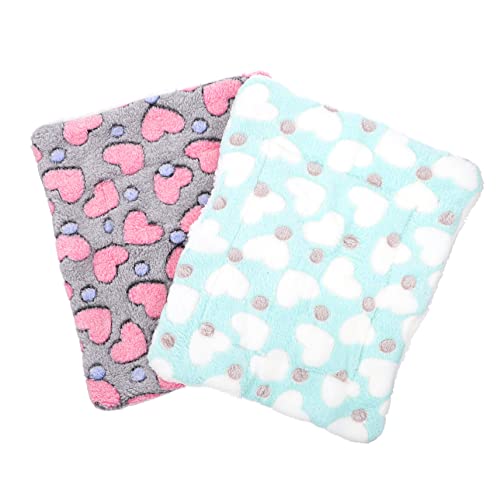 Angoily Guinea Pig Hamster Bett Matte 2pcs Eichhörnchen Kissen Warme Pad Sicher Tragbare für und Angoily Guinea Pig Hamster Bett Matte 2pcs Eichhörnchen Kissen Warme Pad Sicher Tragbare für und von Angoily