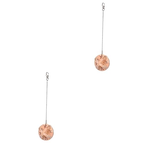 Angoily Hamsterglockenkugeln 2st Bälle Spielen Rasselspielzeugball Für Katze Kätzchen Bälle Hamster Bambus Kugelspielzeug Für Hamster Angoily Hamsterglockenkugeln 2st Bälle Spielen Rasselspielzeugball Für Katze Kätzchen Bälle Hamster Bambus Kugelspielzeug Für Hamster von Angoily