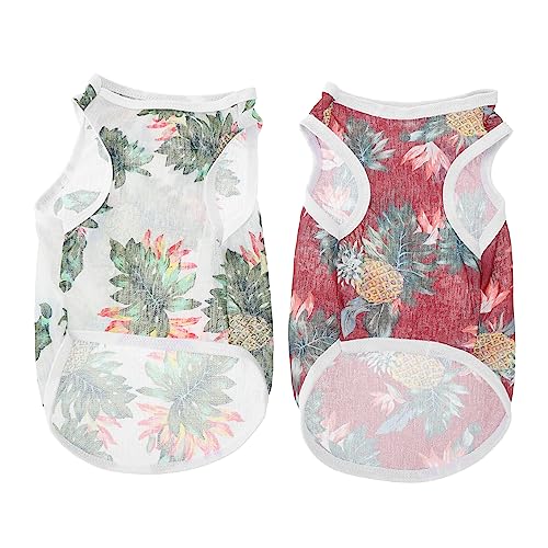 Angoily Bequeme Verschleißfeste Haustierkleidung für Katzen und Hunde Atmungsaktives Polyester-Shirt Angoily Bequeme Verschleißfeste Haustierkleidung für Katzen und Hunde Atmungsaktives Polyester-Shirt von Angoily