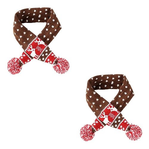 Angoily 2stücke Adorable Pet Scarf Für Weihnachten Winterwärmendes Hundehalsband Süßes Dekorationsaccessoire Für Haustiere Angoily 2stücke Adorable Pet Scarf Für Weihnachten Winterwärmendes Hundehalsband Süßes Dekorationsaccessoire Für Haustiere von Angoily