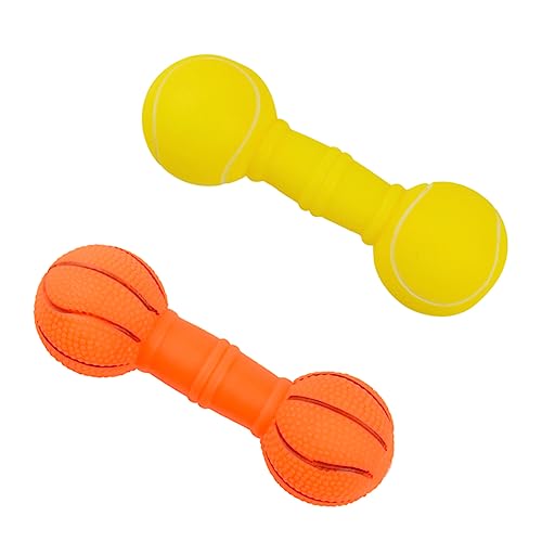 Angoily Hundespielzeug 2 Stück Quietschspielzeug für Welpen Zahnungsspielzeug für Puies Vinyl-kauspielzeug für Hunde Quietschgeräusche für Die Einsamkeit des Haustiers Angoily Hundespielzeug 2 Stück Quietschspielzeug für Welpen Zahnungsspielzeug für Puies Vinyl-kauspielzeug für Hunde Quietschgeräusche für Die Einsamkeit des Haustiers von Angoily