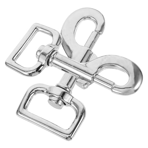 Angoily Haustier-Leine- 2 Stück Trigger-karabinerhaken Drehbarer Schnappclip Für Outdoor-Hunde von Angoily