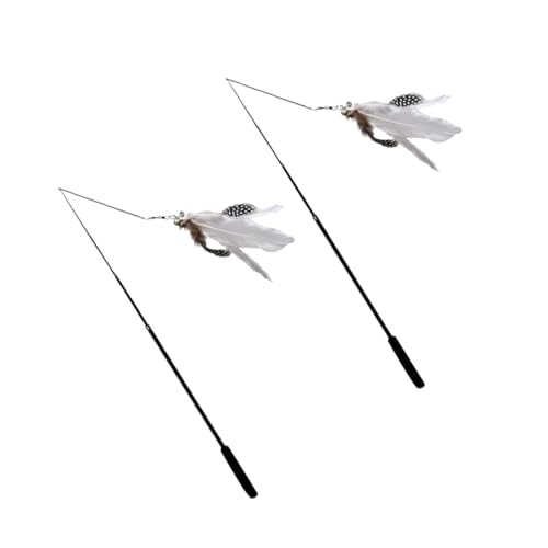 Angoily 2stücke Katzenangel Spielzeug Telescopische Katzenangel Mit Federn Aus Carbonfaser Interaktives Katzenspielzeug Für Spiel Und Bewegung Angoily 2stücke Katzenangel Spielzeug Telescopische Katzenangel Mit Federn Aus Carbonfaser Interaktives Katzenspielzeug Für Spiel Und Bewegung von Angoily