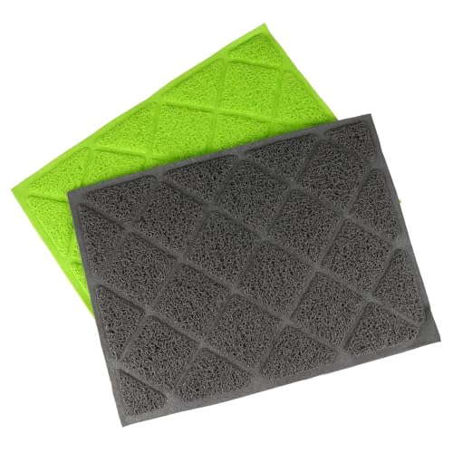 Angoily Hundematte 2st Katzenstreu Matte Lebensmittel Haustiernapf Niedlich PVC Tischset Angoily Hundematte 2st Katzenstreu Matte Lebensmittel Haustiernapf Niedlich PVC Tischset von Angoily