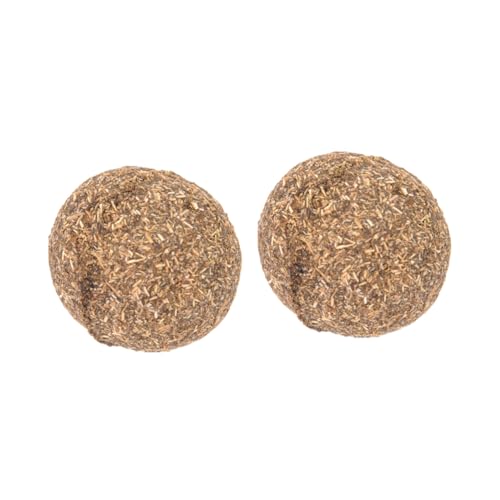Angoily 2er-Pack Natürliche Bälle Essbare Kaubälle Für Katzen Zum Interaktiven Spielen Minzbälle Für Kätzchen Katzen Haustiere Angoily 2er-Pack Natürliche Bälle Essbare Kaubälle Für Katzen Zum Interaktiven Spielen Minzbälle Für Kätzchen Katzen Haustiere von Angoily