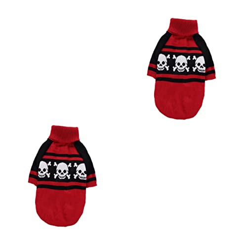 Angoily 2 Stücke Halloween Katze Hund Kostüme Kreative Pet Cosplay Outfit Entzückende Festival Pet Bekleidung Angoily 2 Stücke Halloween Katze Hund Kostüme Kreative Pet Cosplay Outfit Entzückende Festival Pet Bekleidung von Angoily