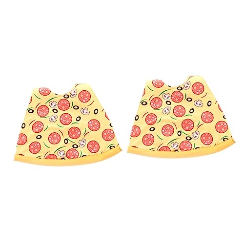 Angoily 2 Stück Hundekleidung Mit Originellem Pizza-Design Für Halloween Geeignet Für Katzen Und Andere Haustiere Angoily 2 Stück Hundekleidung Mit Originellem Pizza-Design Für Halloween Geeignet Für Katzen Und Andere Haustiere von Angoily