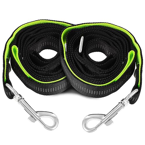 Angoily Outdoor-Haustier-leinen-Set Reflektierende Nähte Robuste Nylon-Leine Für Hundespaziergänge von Angoily