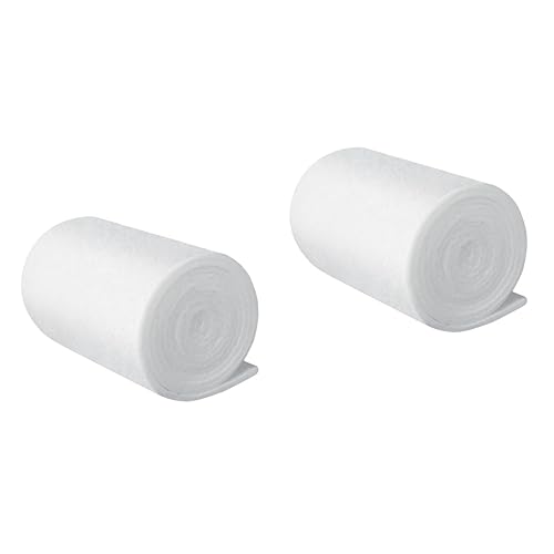 Angoily 2 Stücke Floss Pad Für Aquarium Wiederverwendbare Schwamm 2m X 12cm Für Süßwasser von Angoily