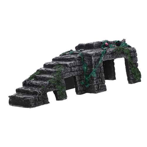 Angoily 2 Stücke Schildkröte Rampe Tank Schildkröte Dock Tragen-beständig Aalen Plattform für Aquarium Zubehör von Angoily